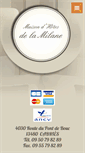 Mobile Screenshot of maison-hotes-delamilane.com
